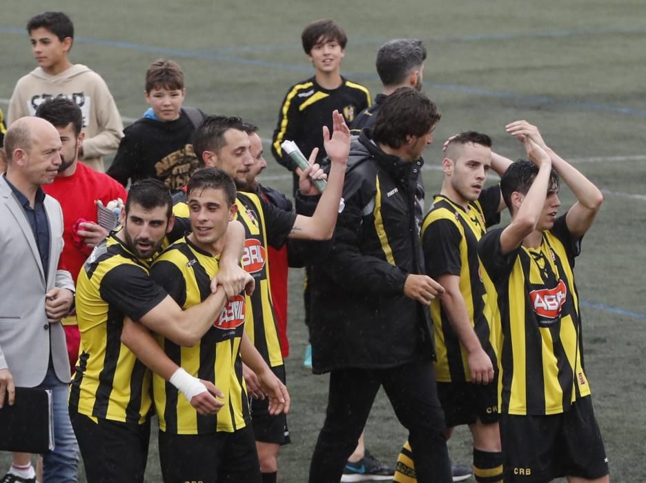 El equipo vigués golea en el Baltasar Pujales al Cayón de Cantabria y pasa a segunda ronda de la fase de ascenso