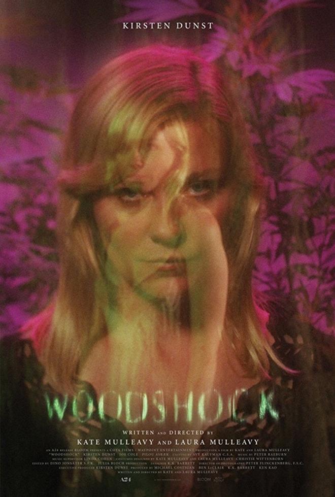 Cartel de Woodshock, el nuevo filme de Kristen Dusnt