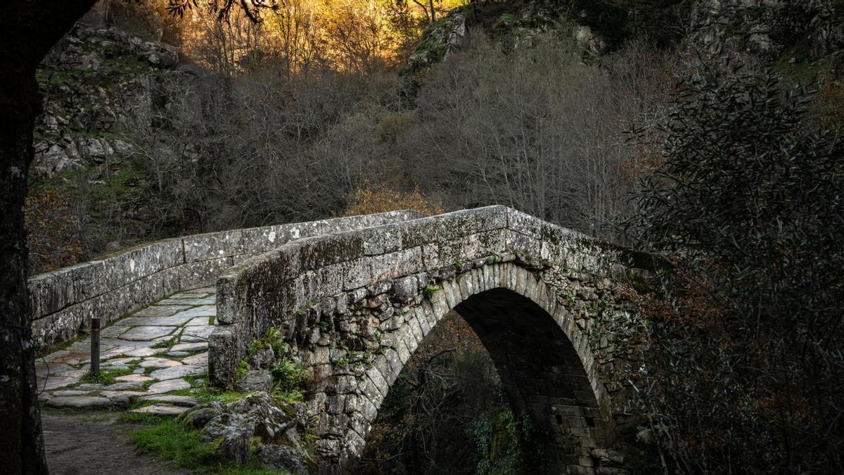 Vista del Ponte da Misarela, en Portugal