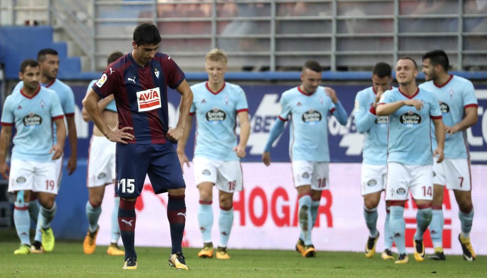 Las fotografías del partido entre el Celta y el Eibar.