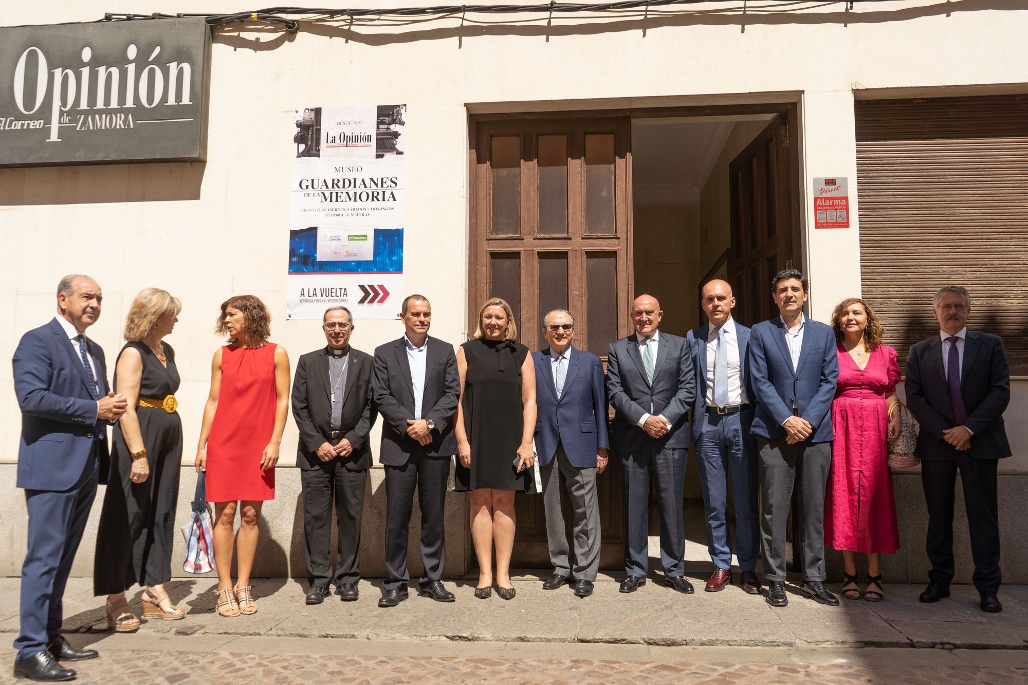 Inauguración del 'Museo de la Memoria' en la sede de La Opinión-El Correo de Zamora