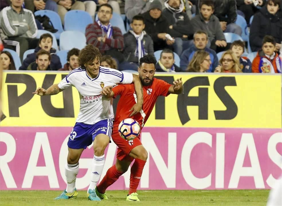 Las imágenes del Real Zaragoza-Sevilla Atlético