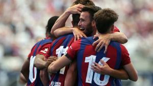 FC Barcelona en el partido de pretemporada contra el Real Madrid.