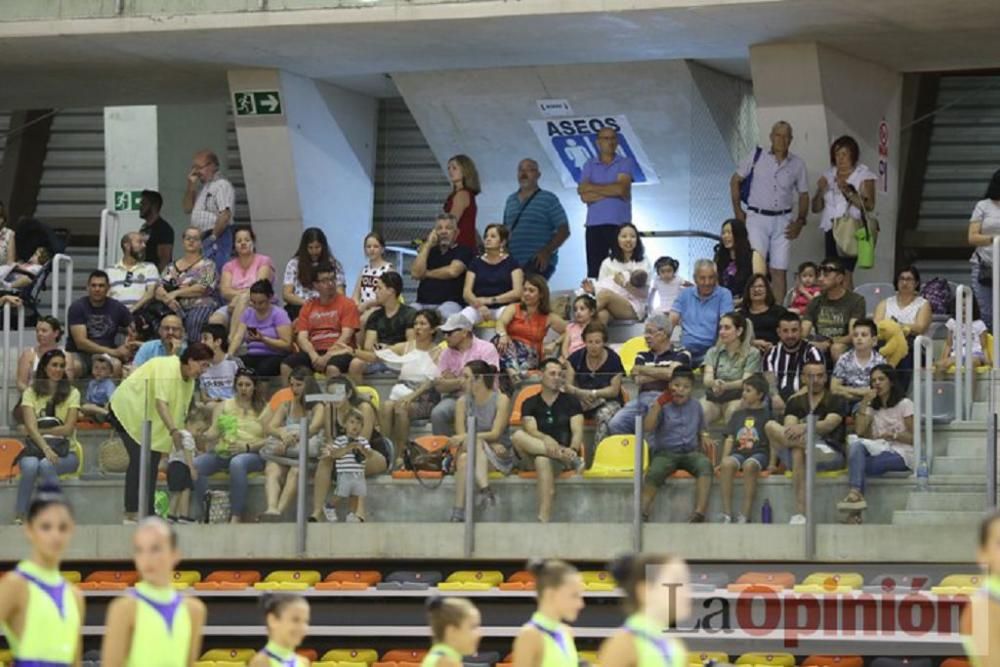 Clausura de las escuelas de Cartagena de gimnasia rítmica y estética de grupo