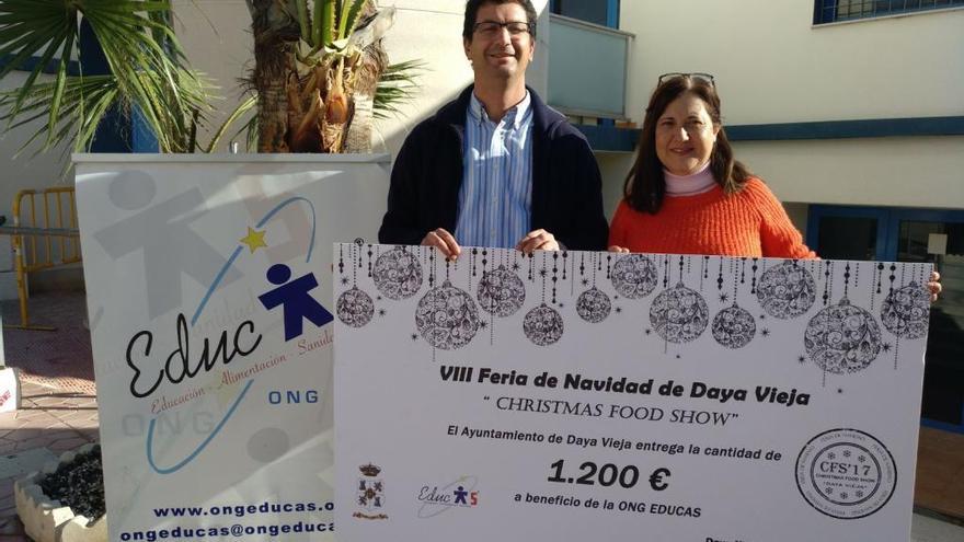 Daya Vieja recauda 1.200 euros para una ONG