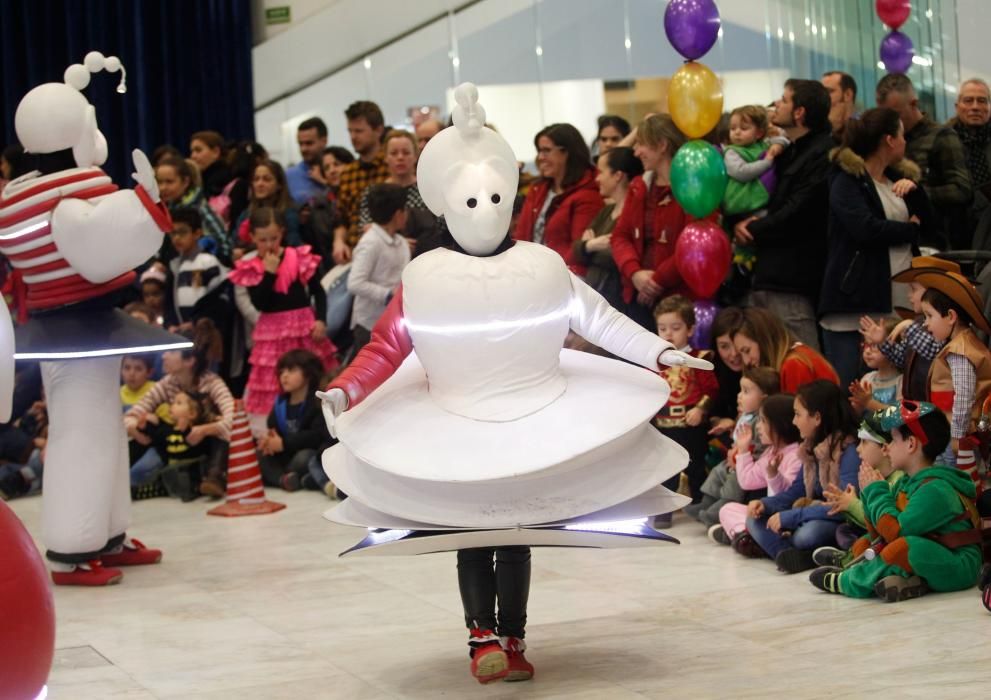 Carnaval infantil en el Calatrava de Oviedo