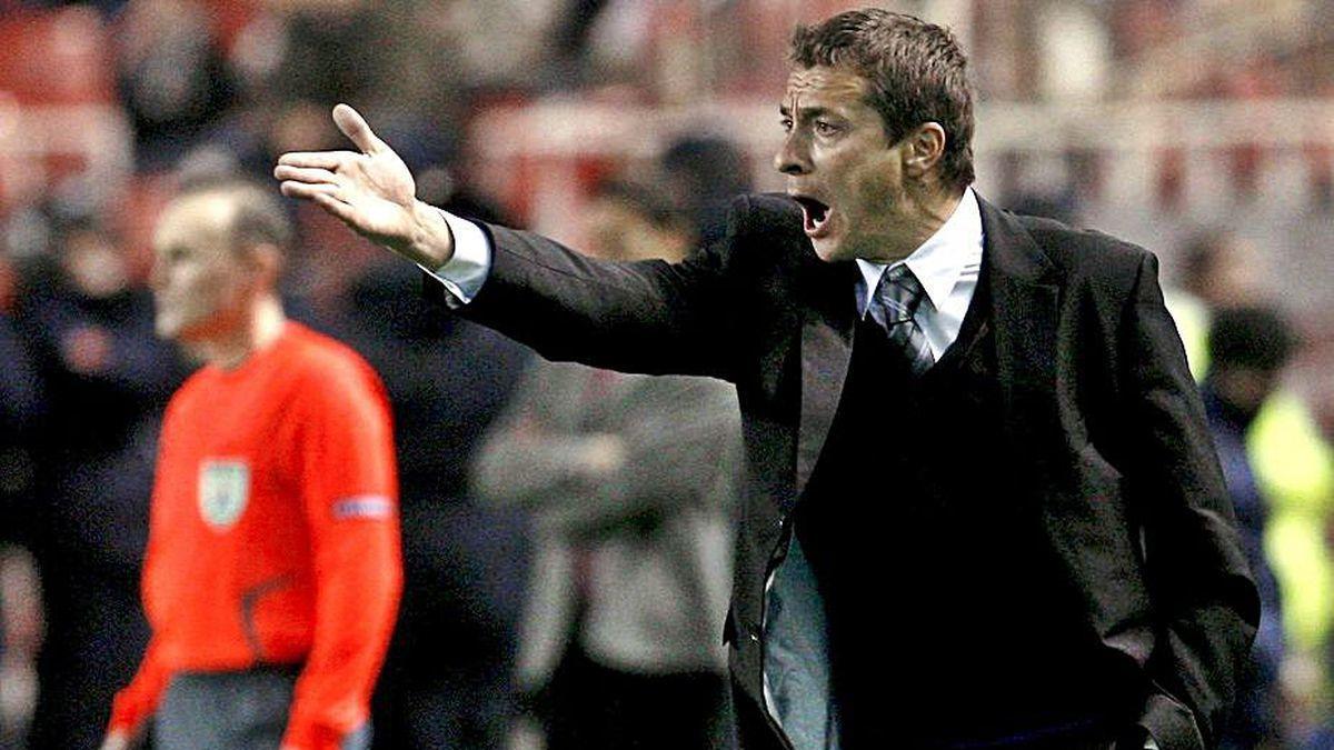 Jokanovic, en su época de entrenador del Partizán.