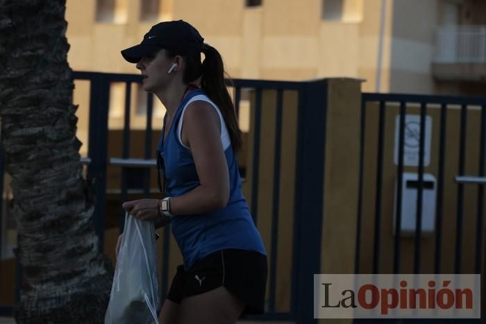 Primer día de paseos al aire libre en Mazarrón