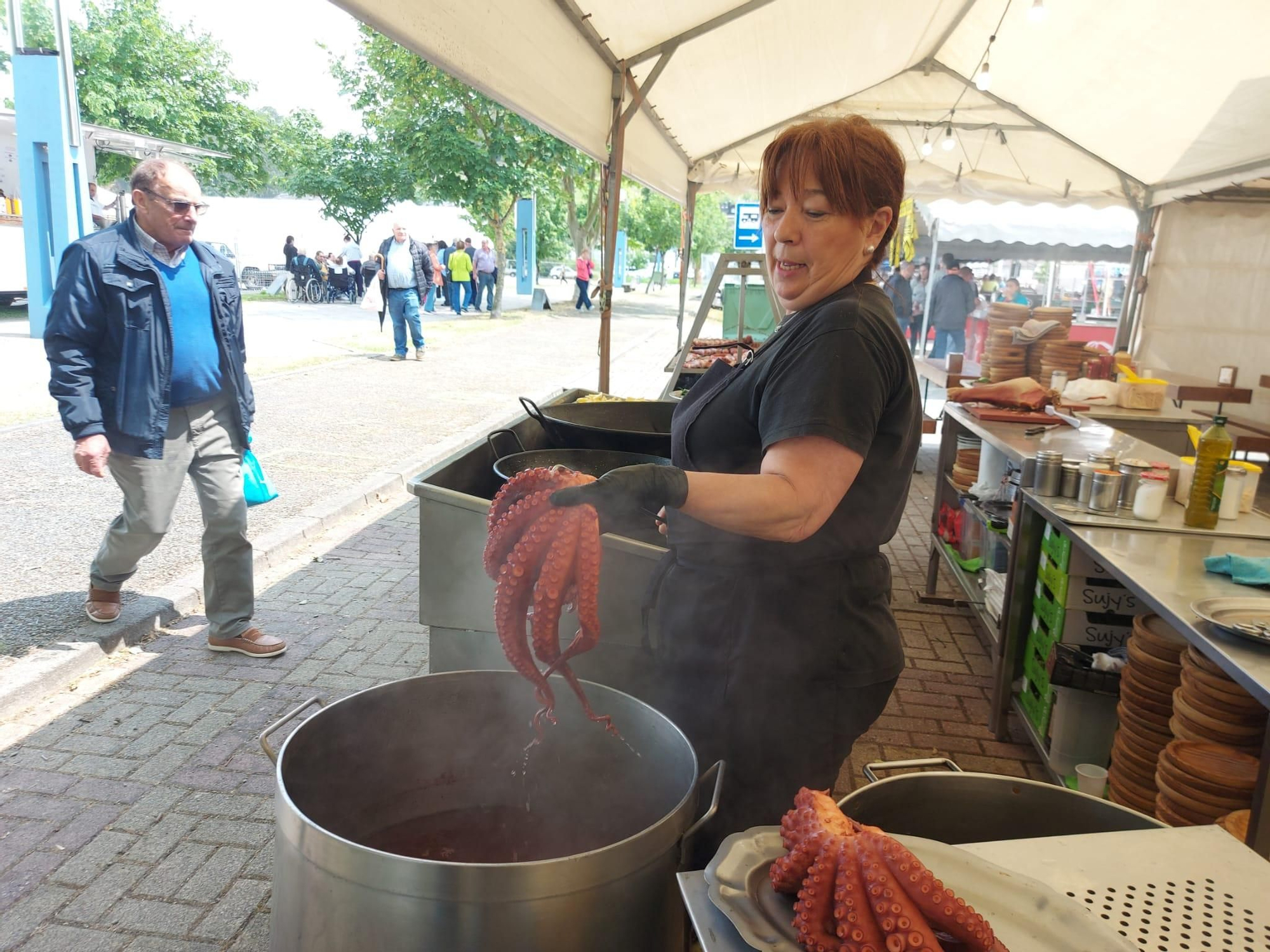En imágenes: Así fue la primera jornada de la Feria de Muestras de Vegadeo