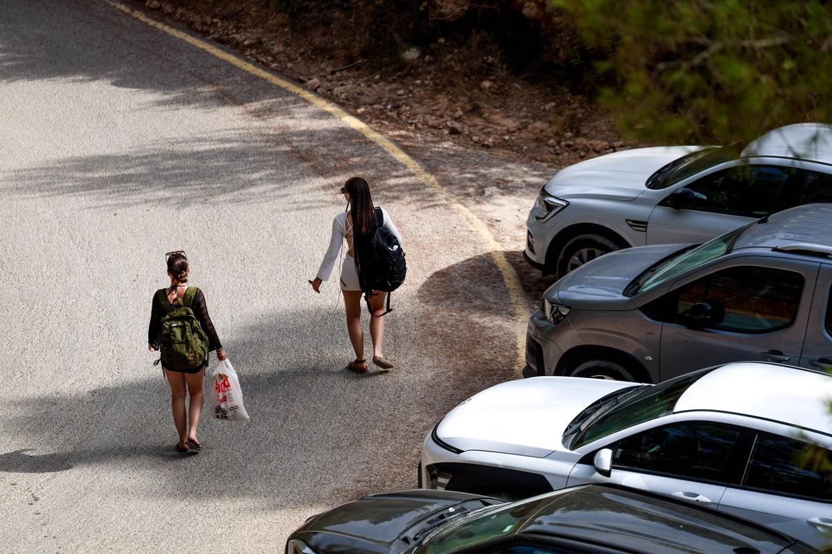 Galería: imágenes del acceso a Cala Salada