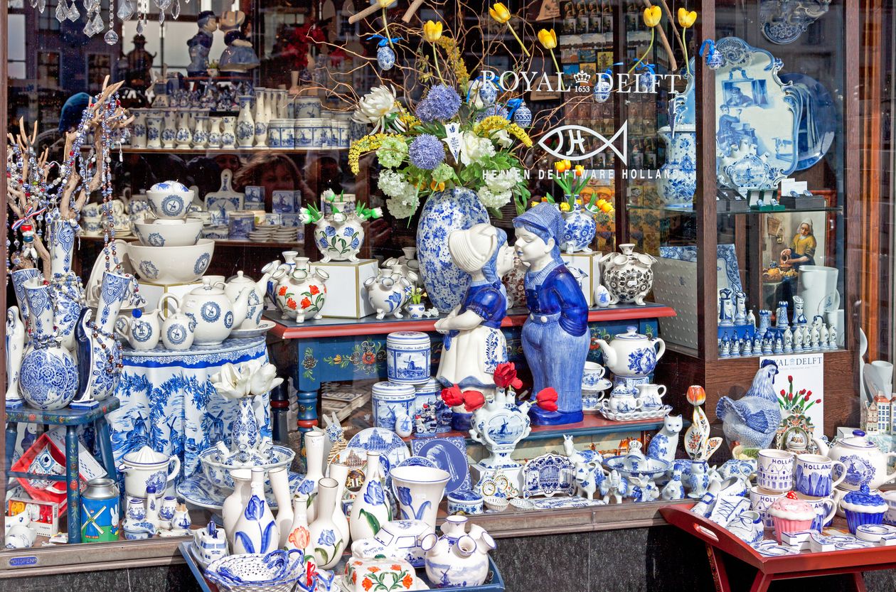 La cerámica azul de Delft es el regalo perfecto