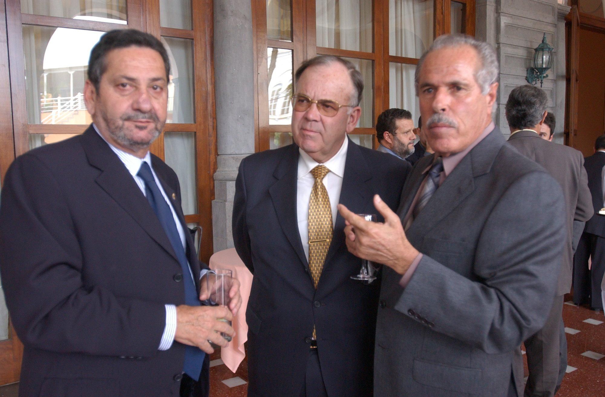 Ángel Luis Tadeo, Germán Suárez y Félix Santiago