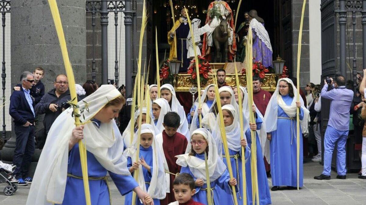 Domingo de Ramos en La Laguna.