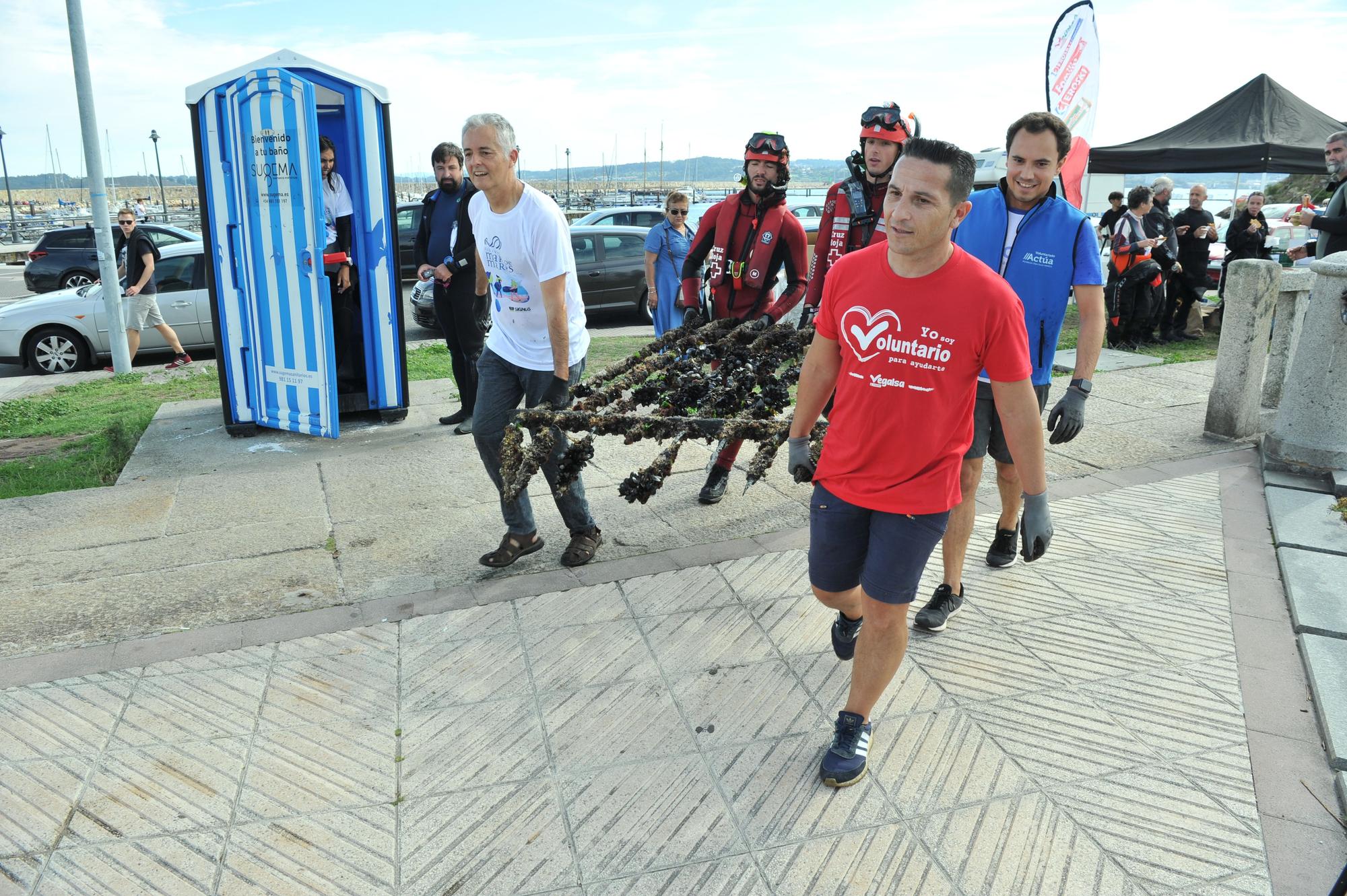 III Gran limpieza de los fondos marinos de A Coruña dentro de Mar de Mares