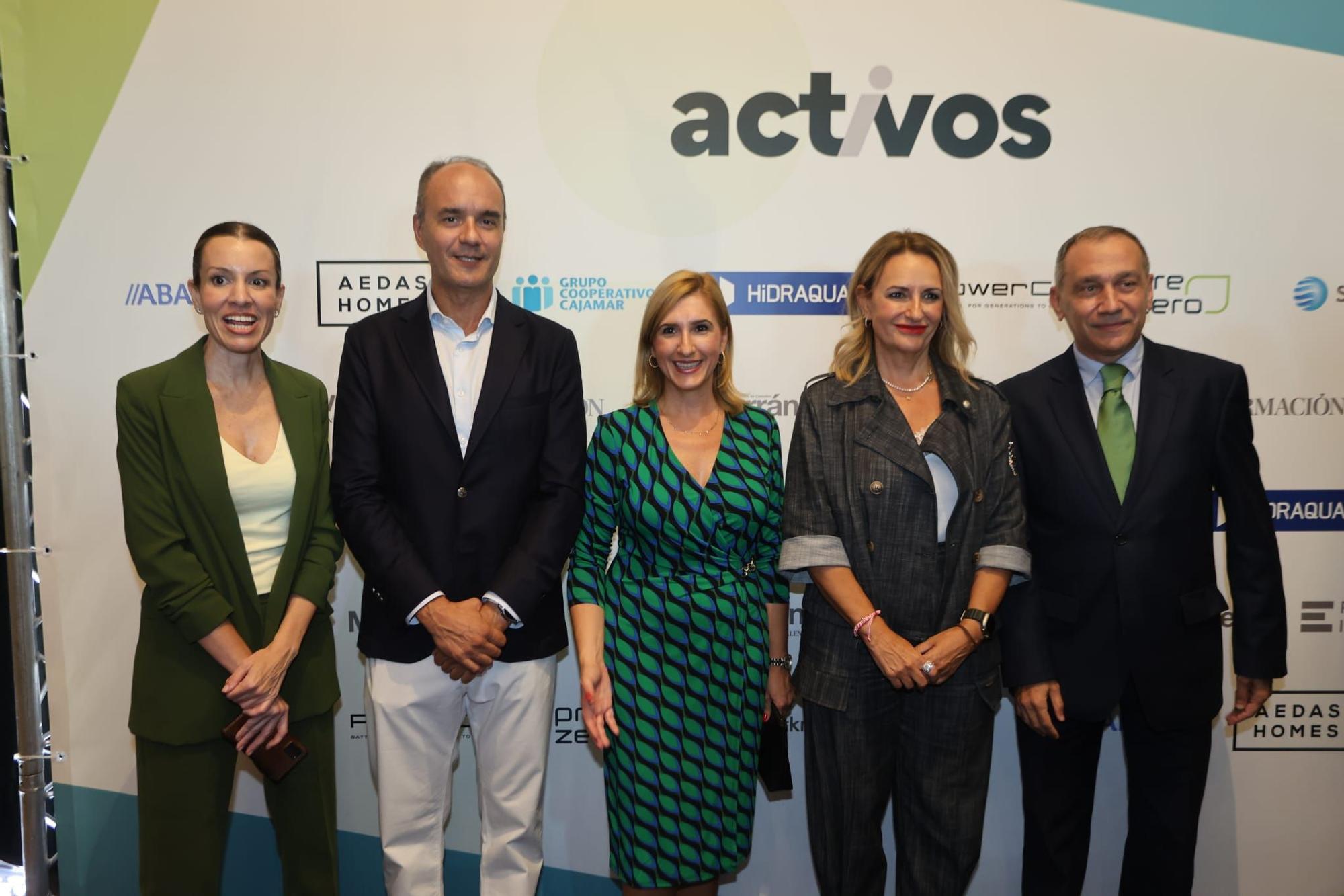 La presentación del suplemento económico 'activos' de Prensa Ibérica en València, en imágenes