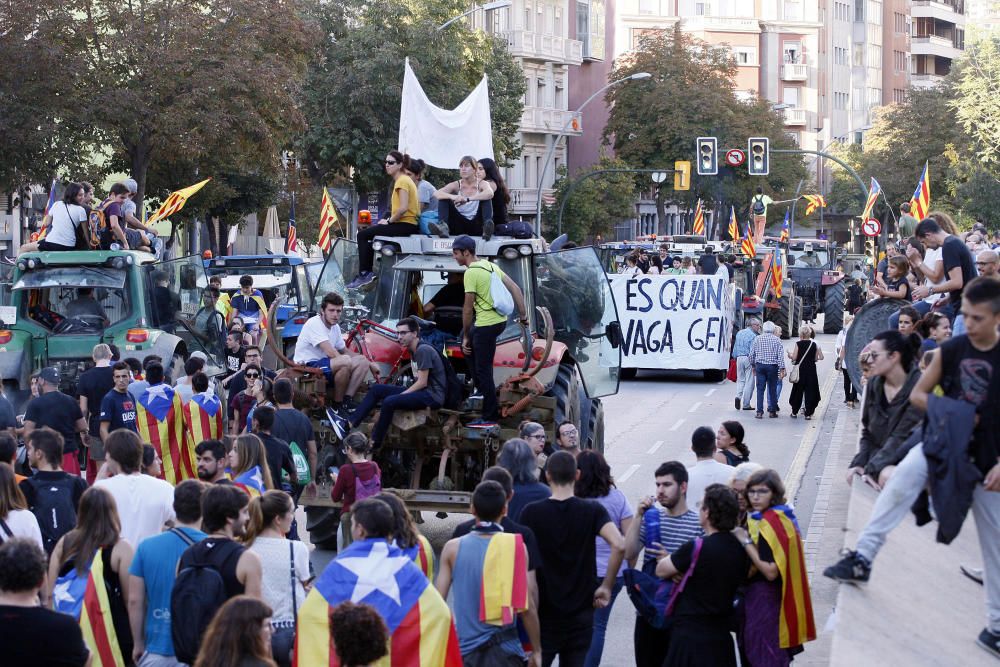 Manifestació a Girona.