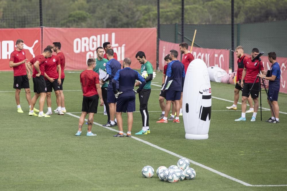 Entrenament del Girona FC