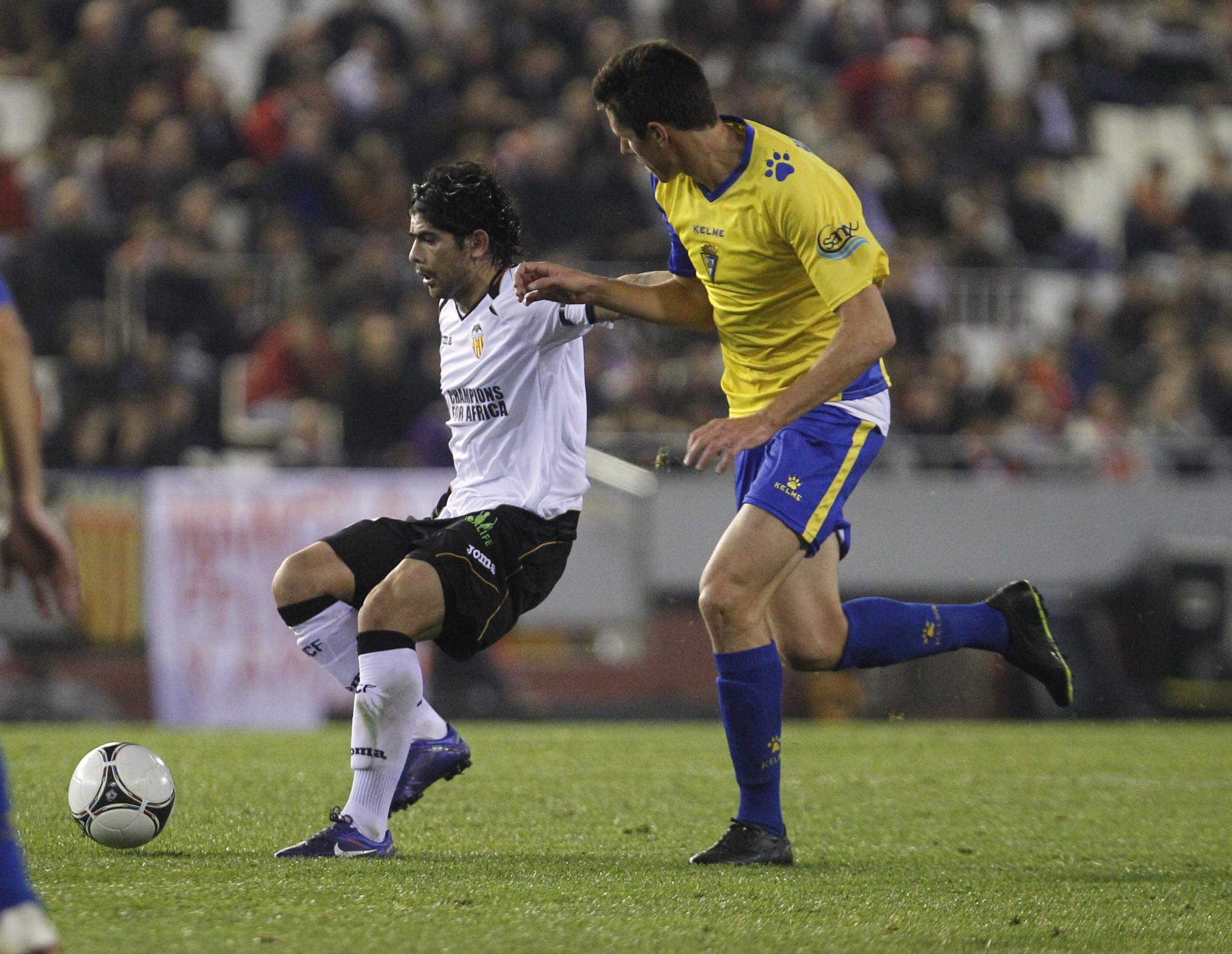 Así fue el Valencia - Cadiz de Copa del Rey de 2011