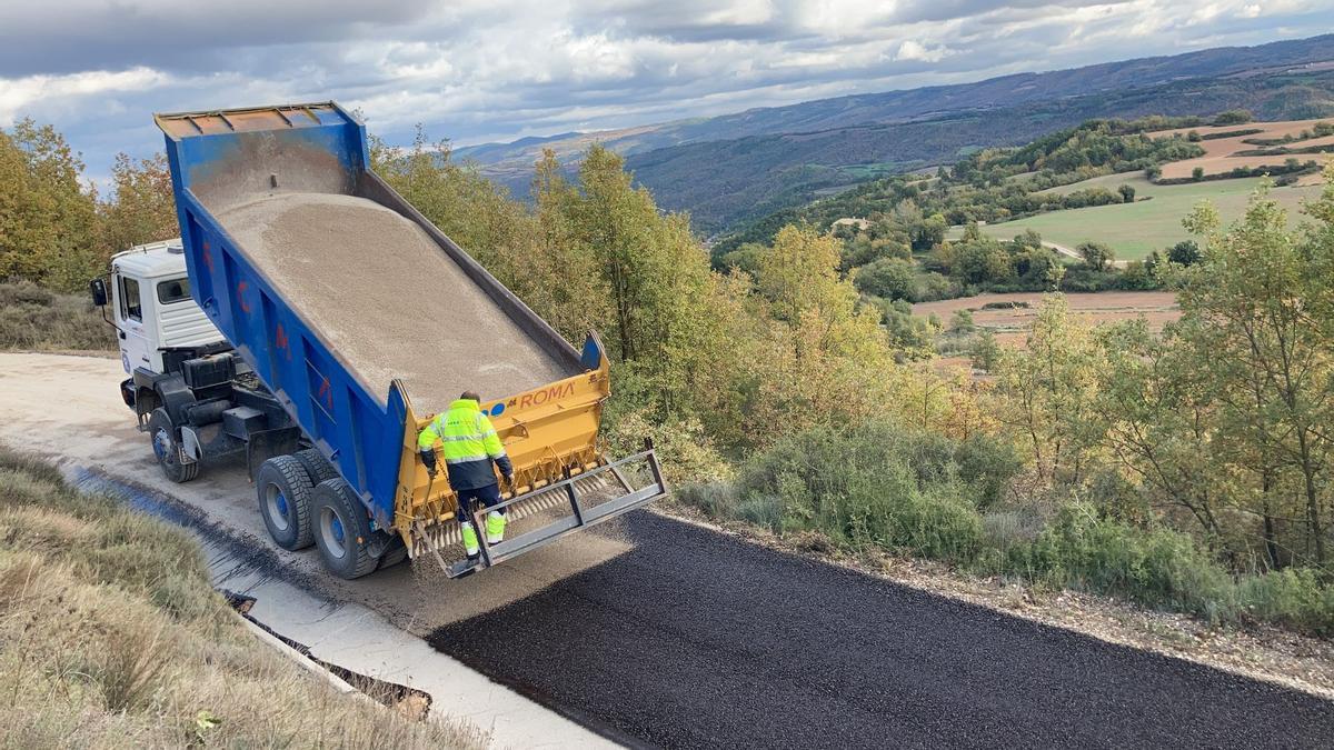 Una de les actuacions de millora de camins realitzada al Solsonès