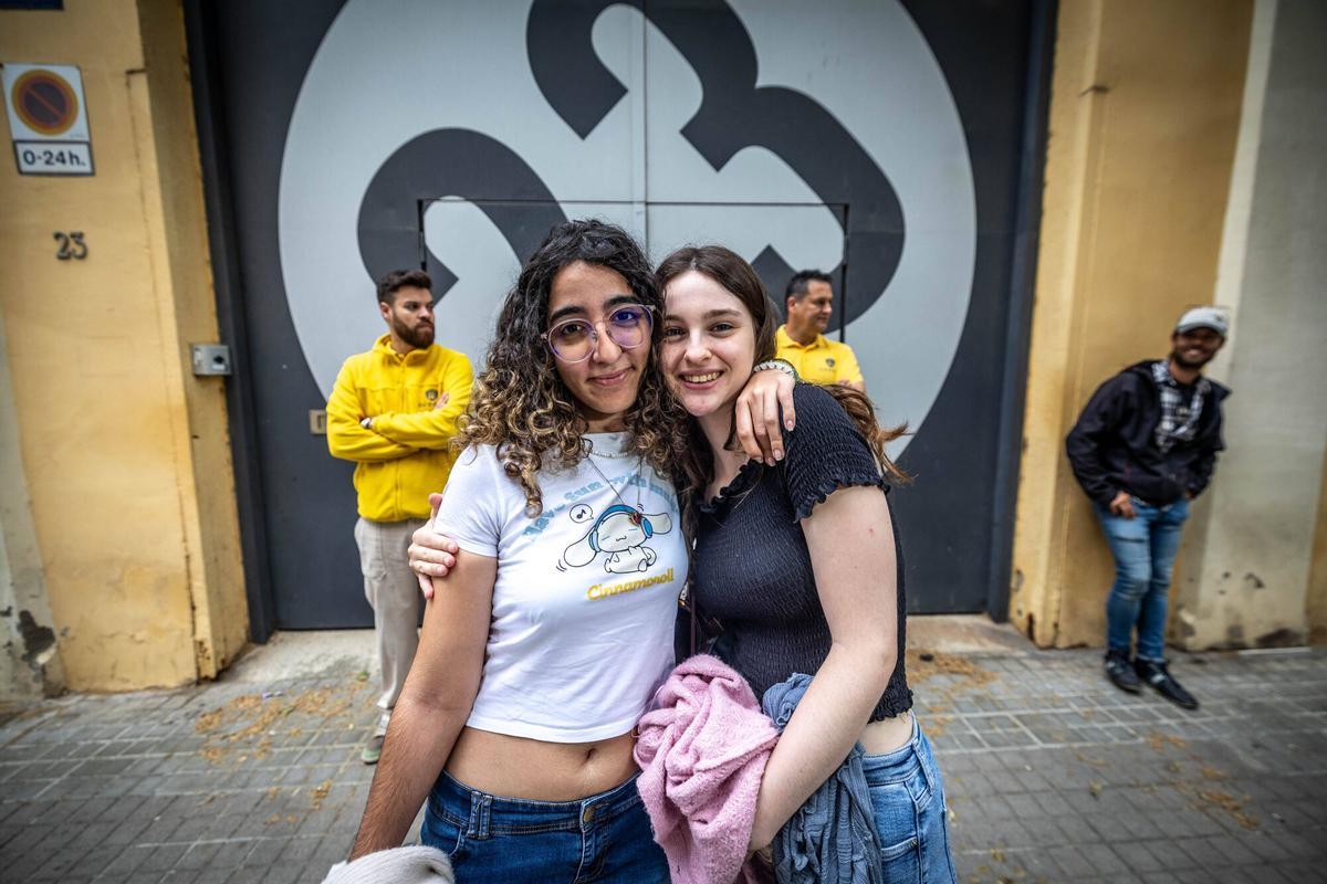 Barcelona 02/05/2026 Cultura Casting para Hollywood en Barcelona. - Sara y Nerea AUTOR: JORDI OTIX