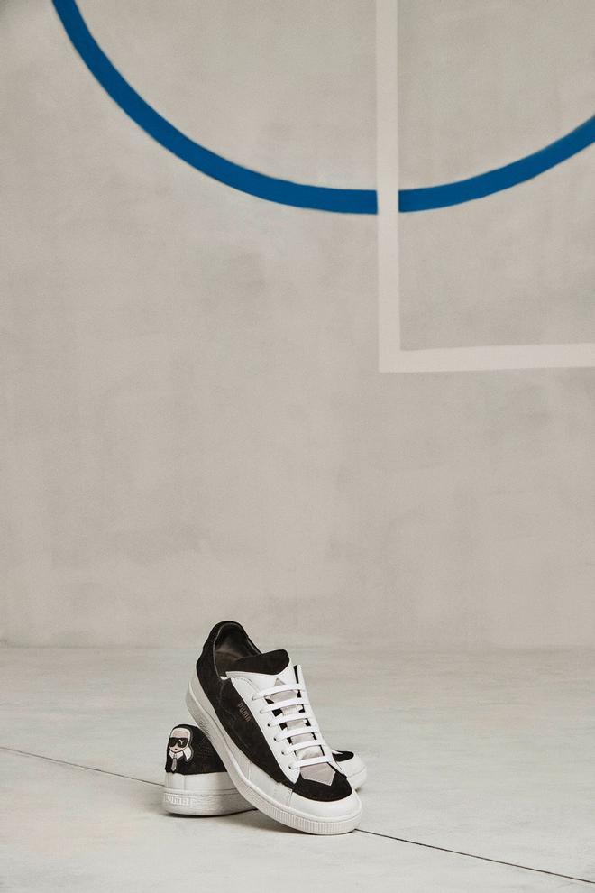 El rediseño de la clásica zapatilla de Puma por Karl Lagerfeld