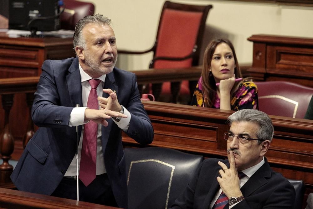 Pleno en el Parlamento de Canarias 11-02-2020  | 11/02/2020 | Fotógrafo: María Pisaca Gámez