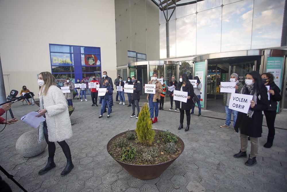 Nova protesta a l'Espai Gironès