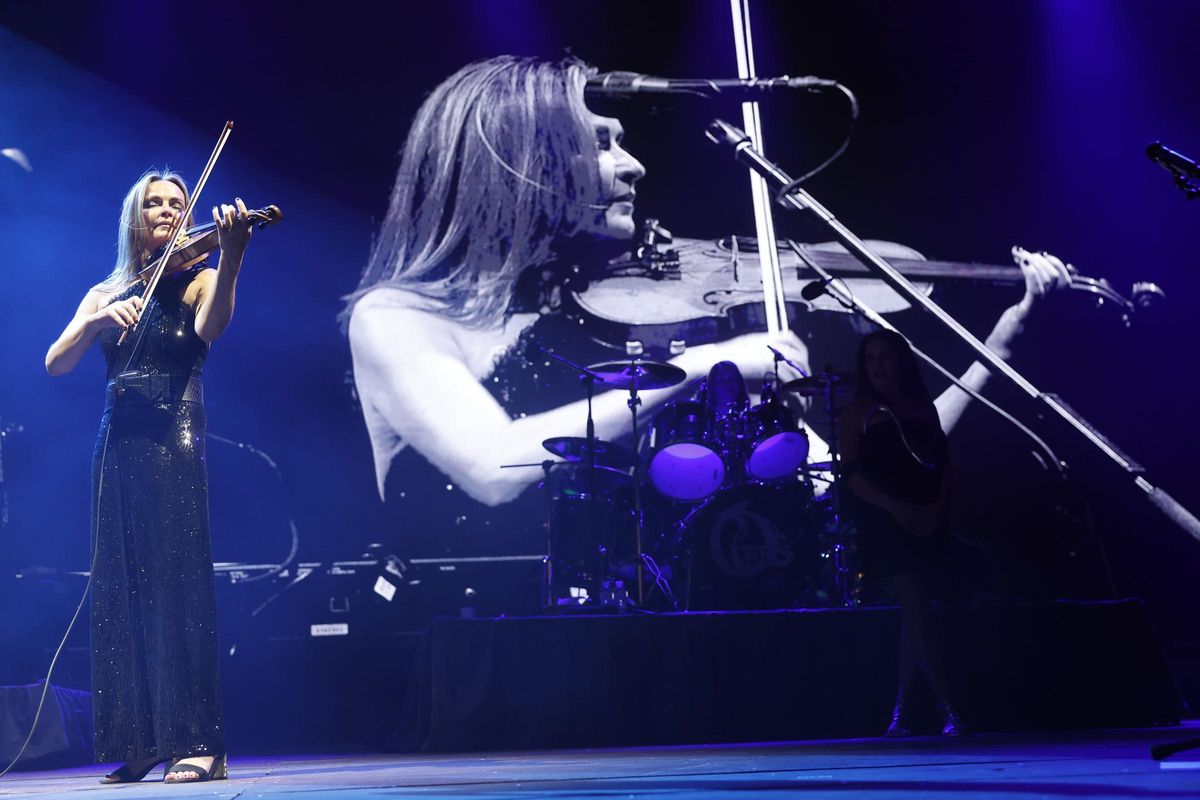 Sharon Corr, durante el concierto que The Corrs ha protagonizado en el Alma Festival de Madrid.