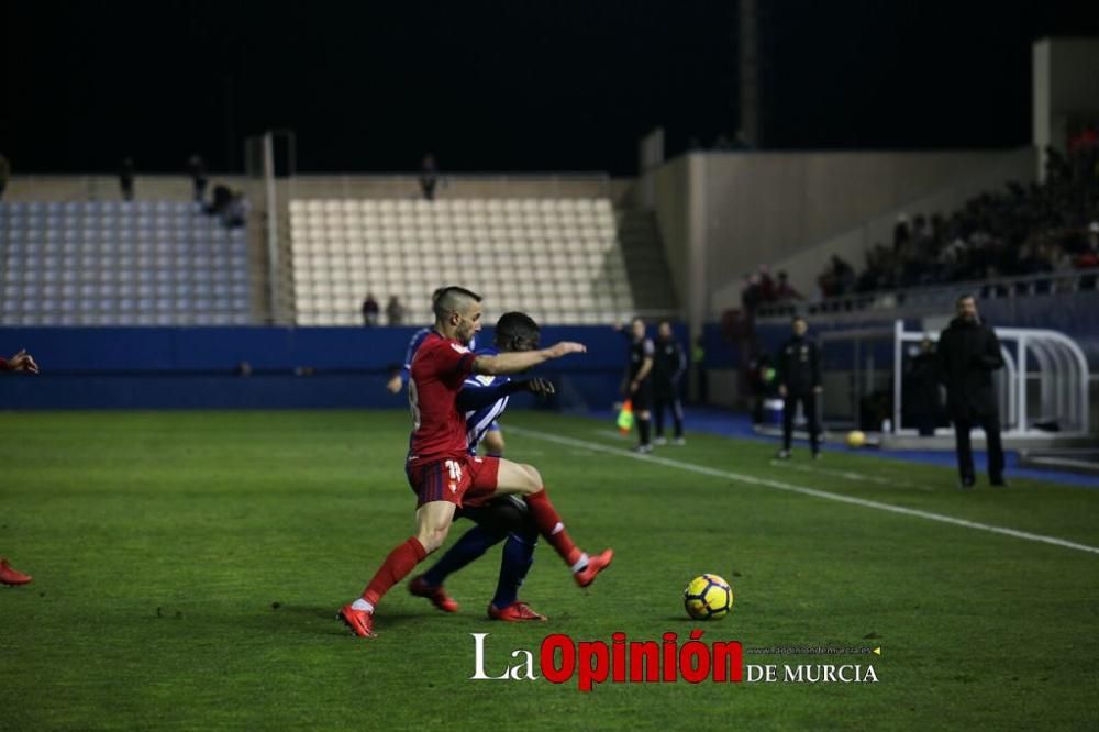 Partido entre el Lorca y el Osasuna