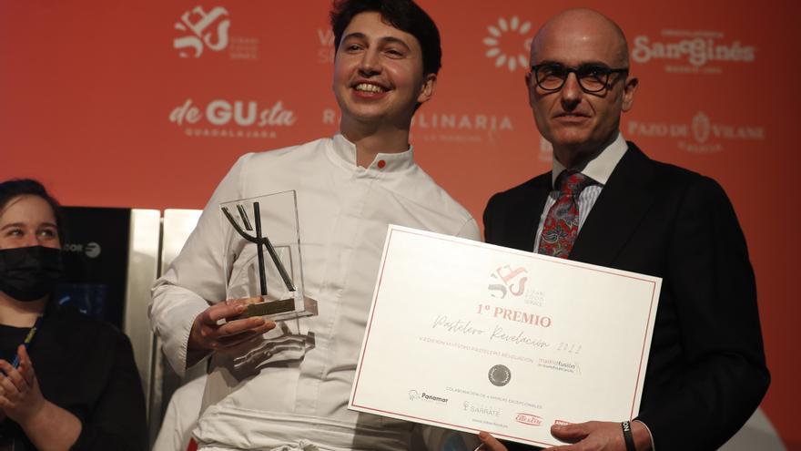 Ausiàs Signes, del Tatau de Huesca, se alza con el premio al Pastelero Revelación en Madrid Fusión