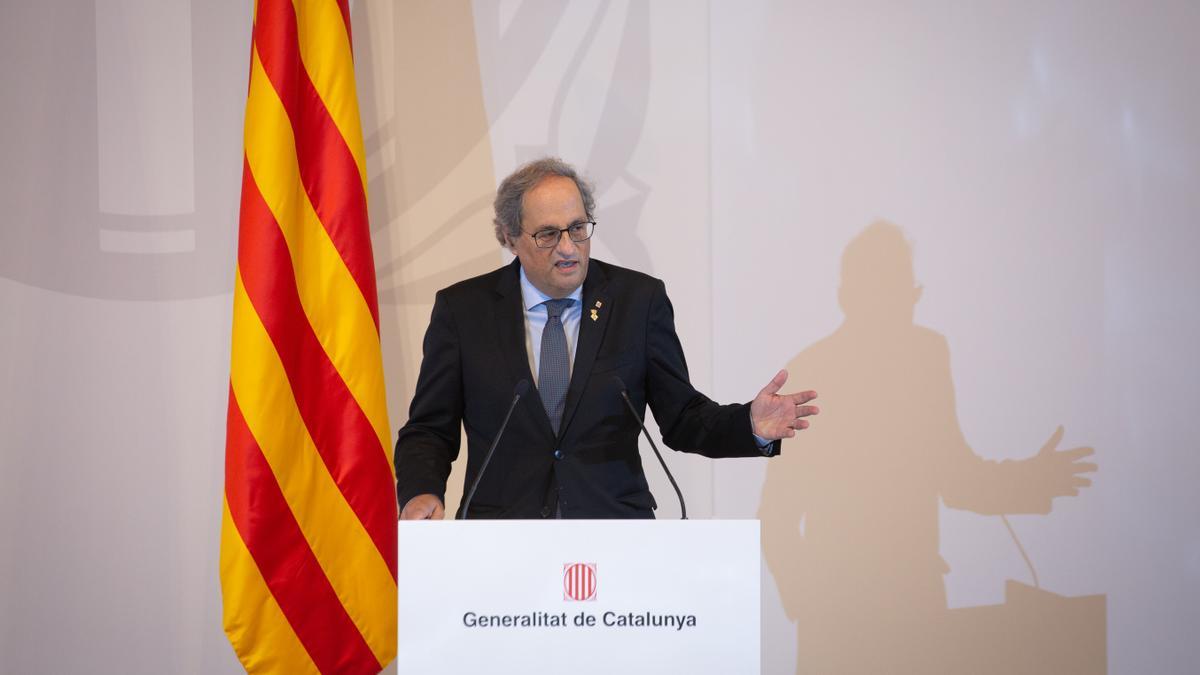 El expresidente de la Generalitat, Quim Torra.