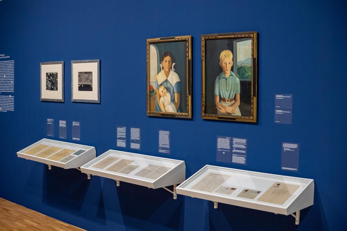 Varias de las piezas de la exposición.