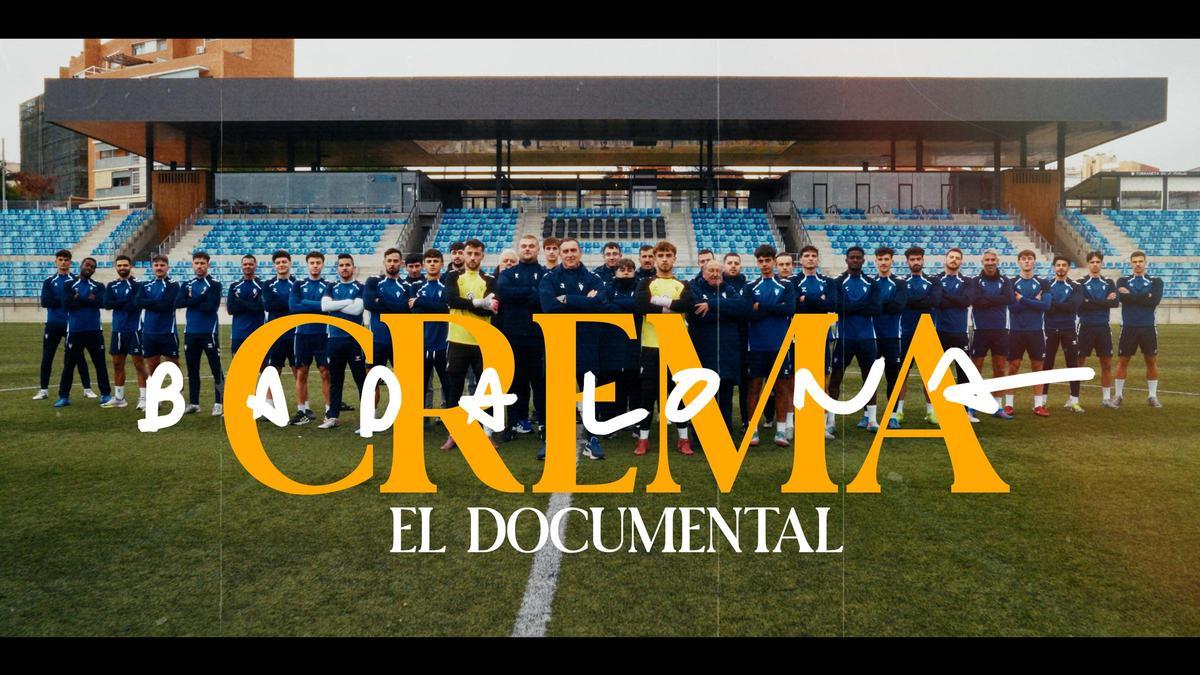 Portada de 'Badalona Crema', el documental del equipo escapulado