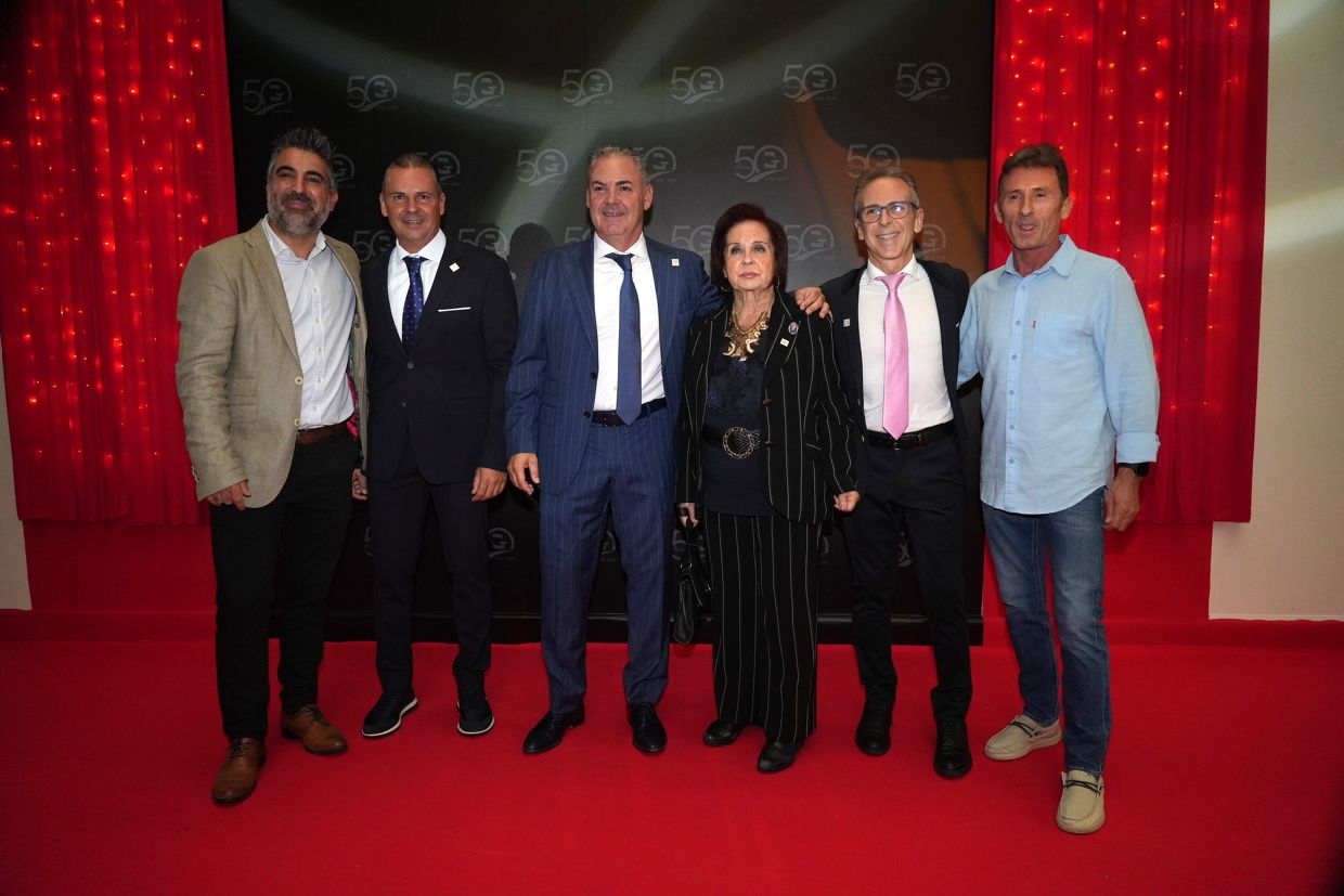 Galería de fotos de la gala del 50º aniversario de Grúas Tomás en Vila-real