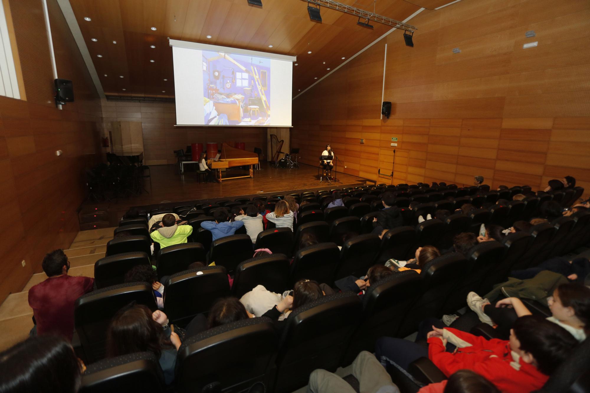 Obra didáctica para escolares en el Conservatorio Profesional de Música