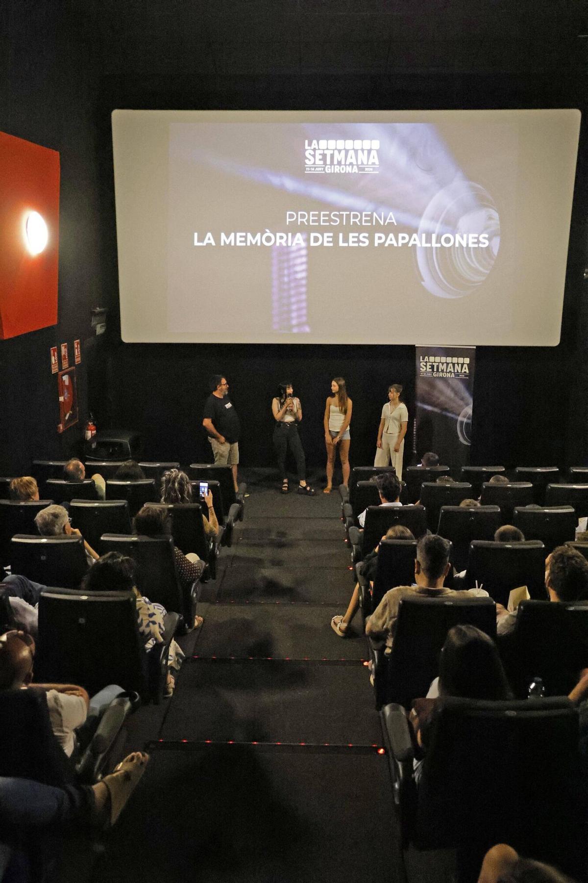 Les imatges de la  Inauguracio Festival la Setmana de cine independent