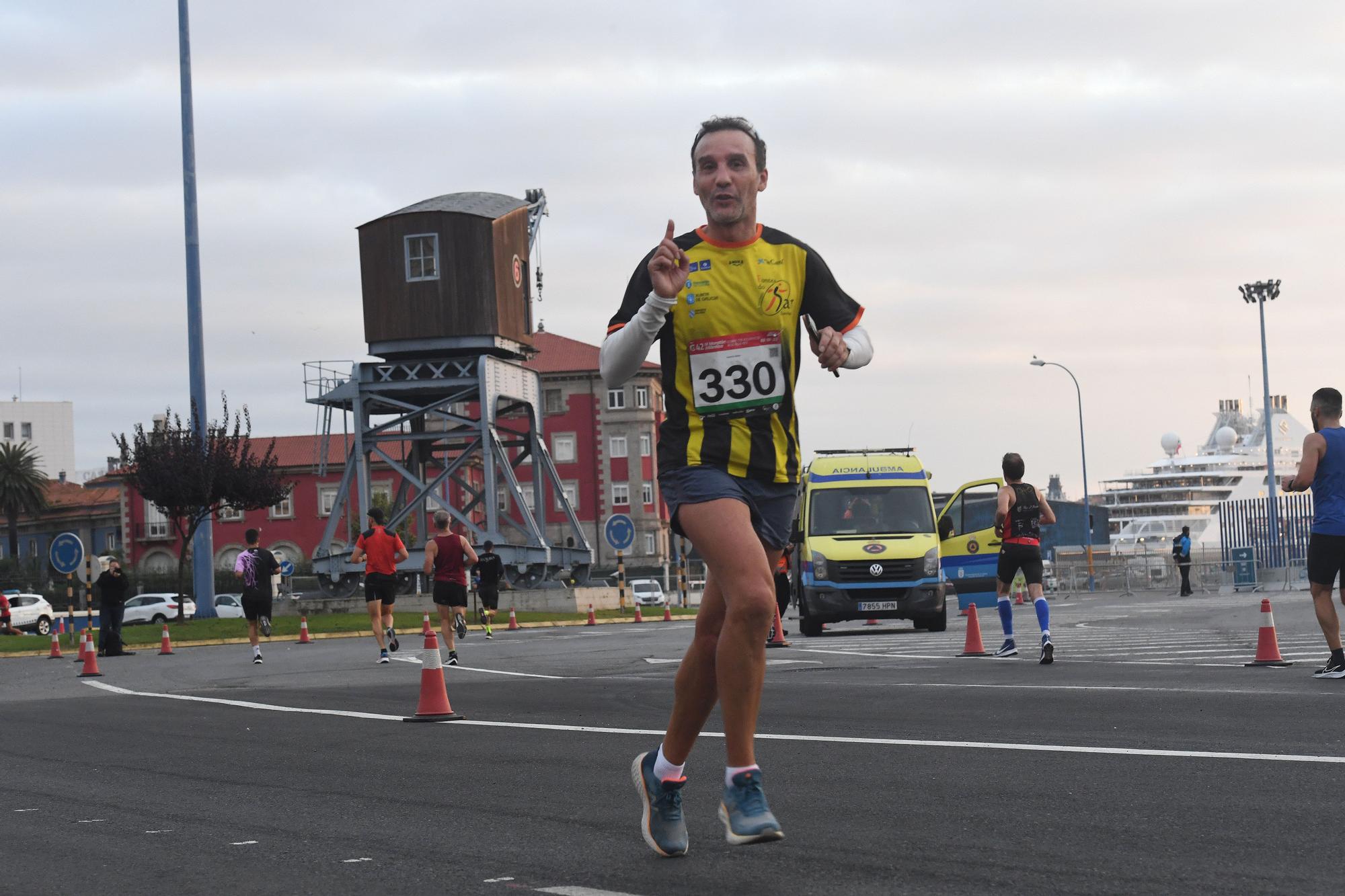 Las imágenes del Maratón de A Coruña