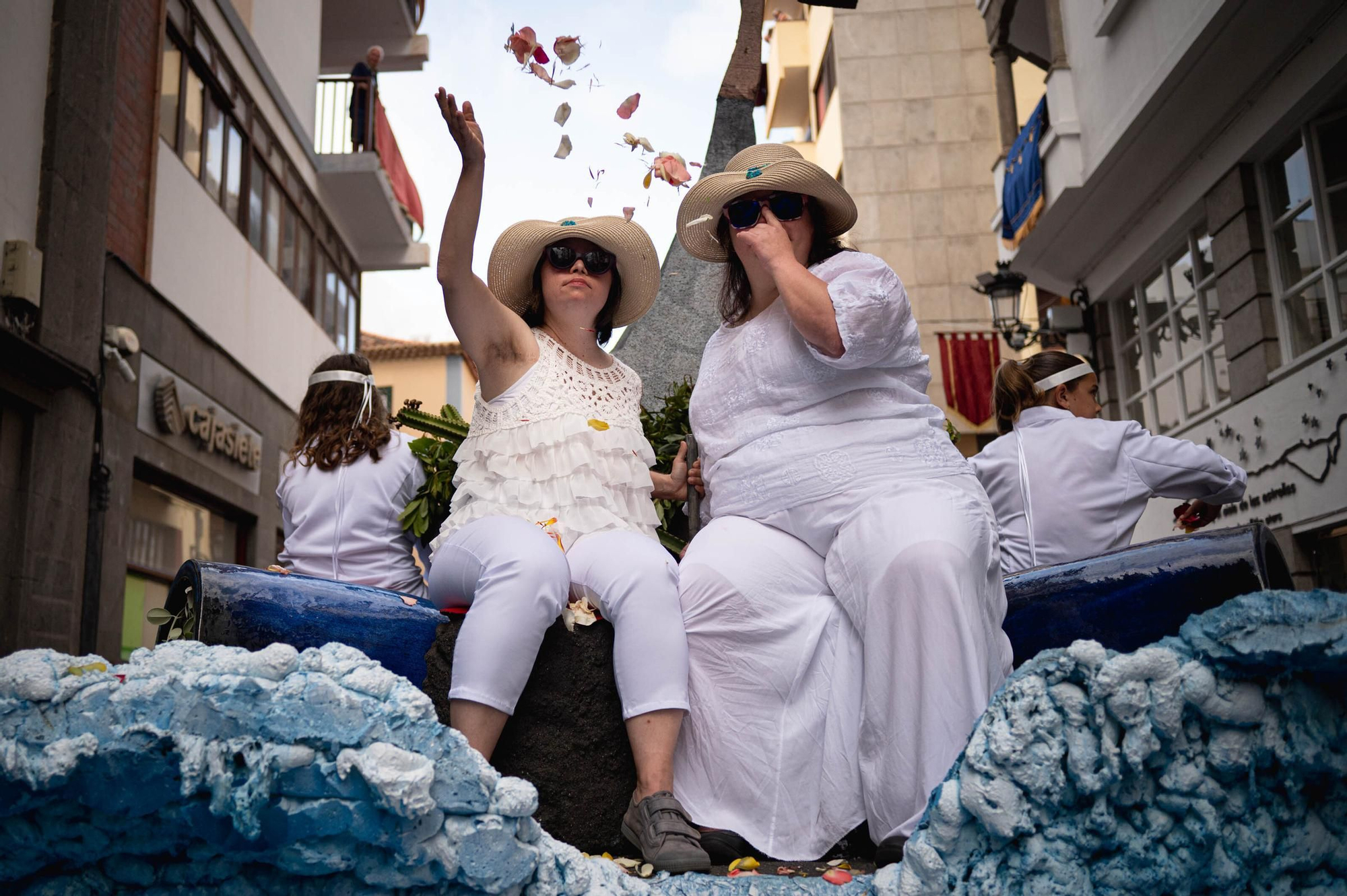 Batalla de flores de la Bajada de La Palma