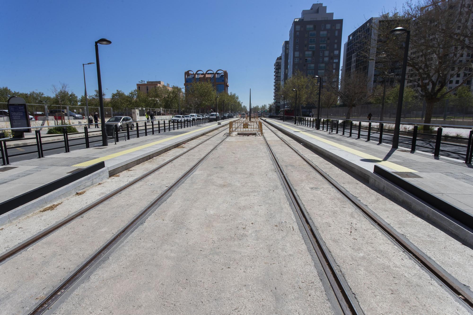 Así avanzan las obras de la Línea 10 de Metrovalencia