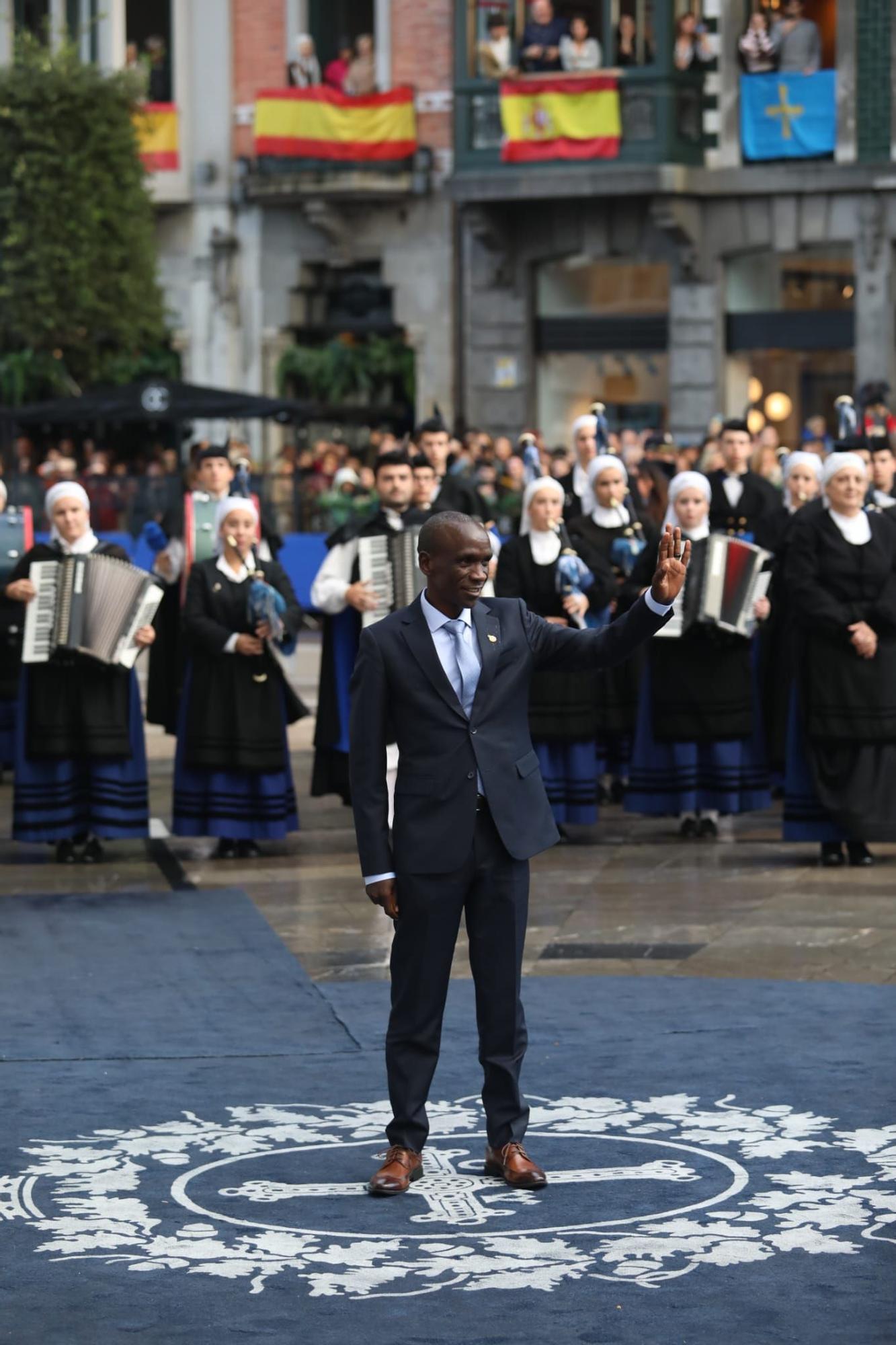 EN IMÁGENES: Así fue la alfombra azul de los Premios Princesa de Asturias 2023