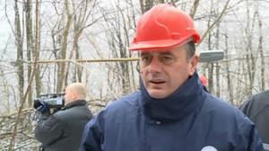 Un bloc de gel cau al cap del ministre serbi d’Energia