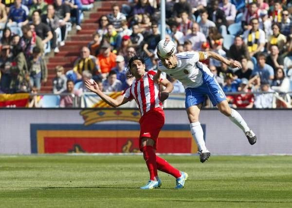 Las imágenes del Real Zaragoza - Atlético de Madrid