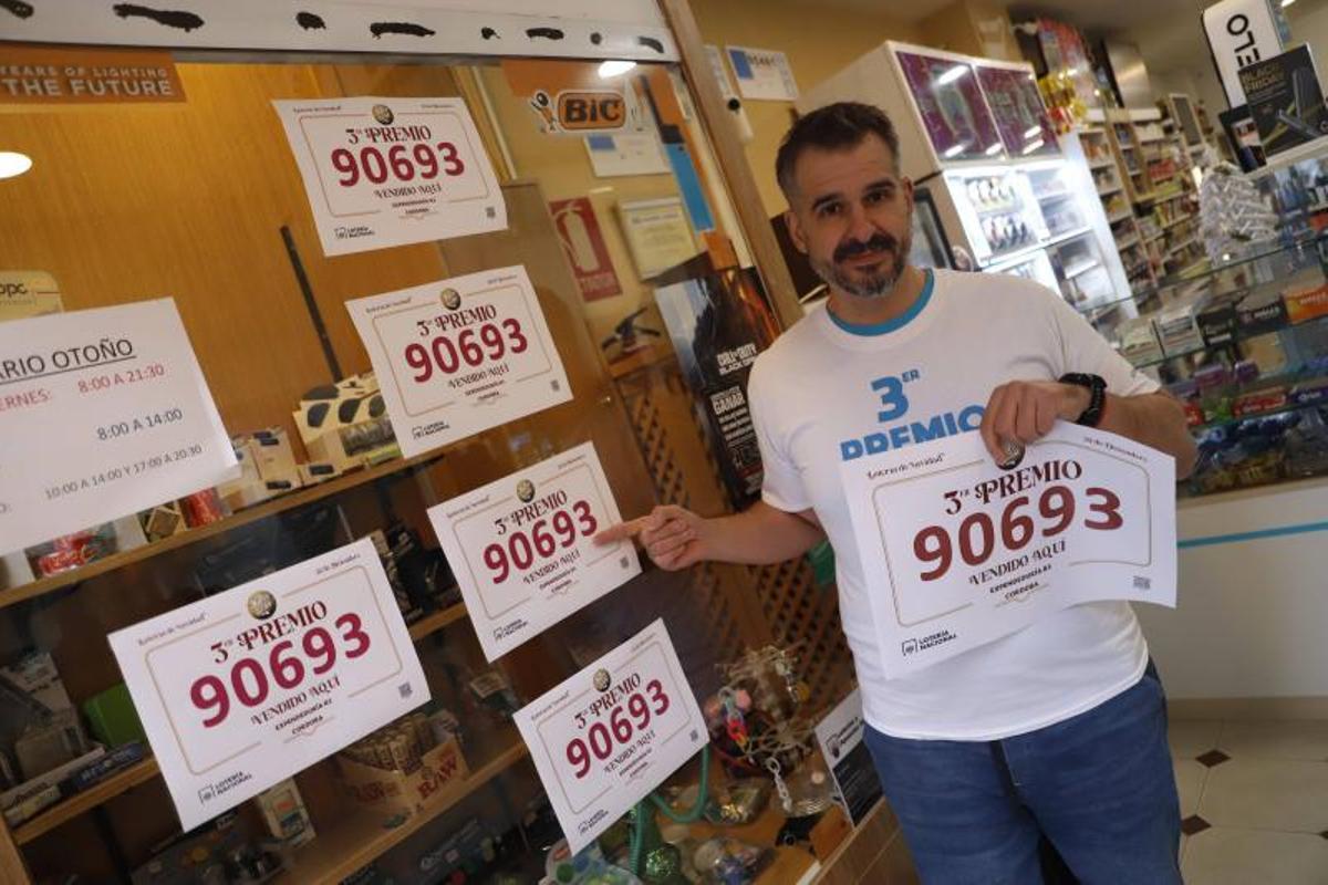 El tercer premio del Sorteo Extraordinario de Navidad, en imágenes