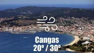 El tiempo en Cangas: previsión meteorológica para hoy, sábado 15 de agosto
