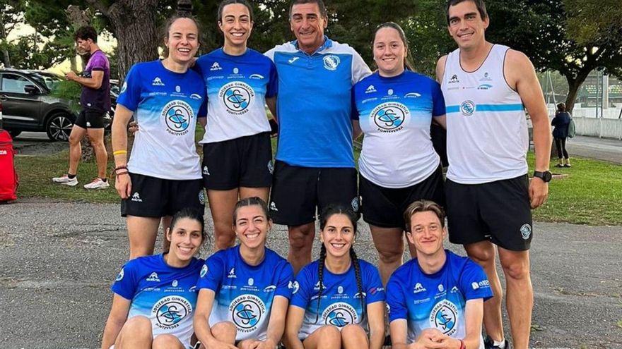 Atletas de la Gimnástica en el Nacional Sub-23 de este mes. | // FDV