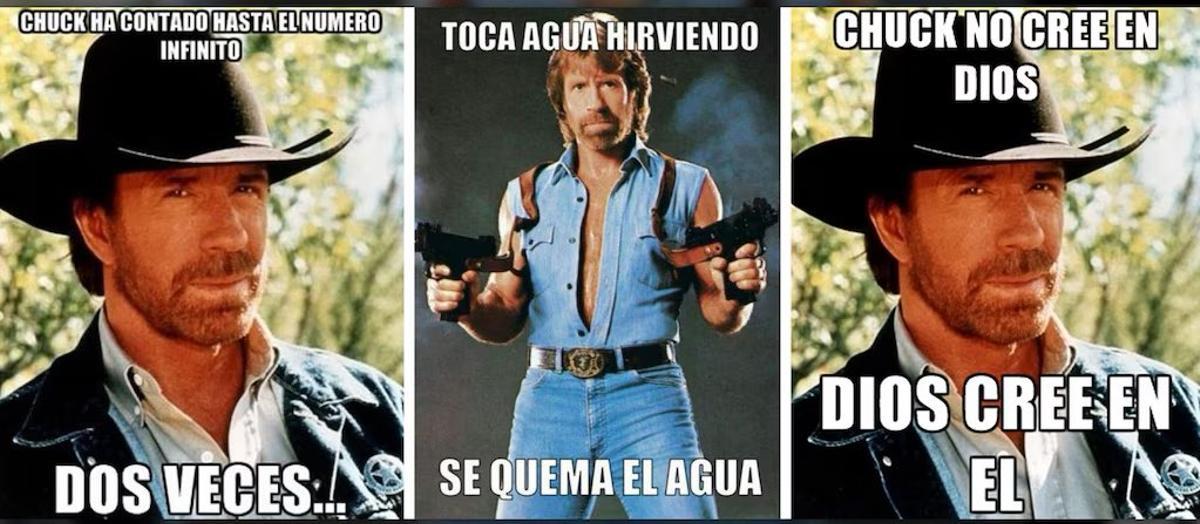 Algunos de los mejores memes de Chuck Norris