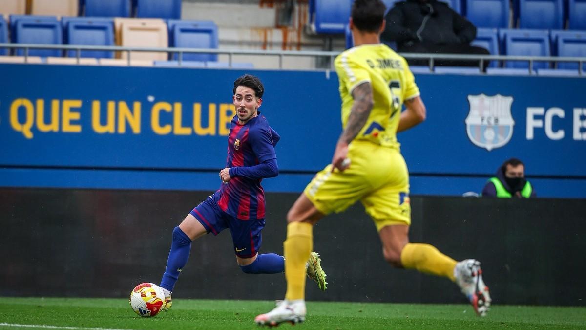 Dani Rodríguez es un lujo para el filial barcelonista