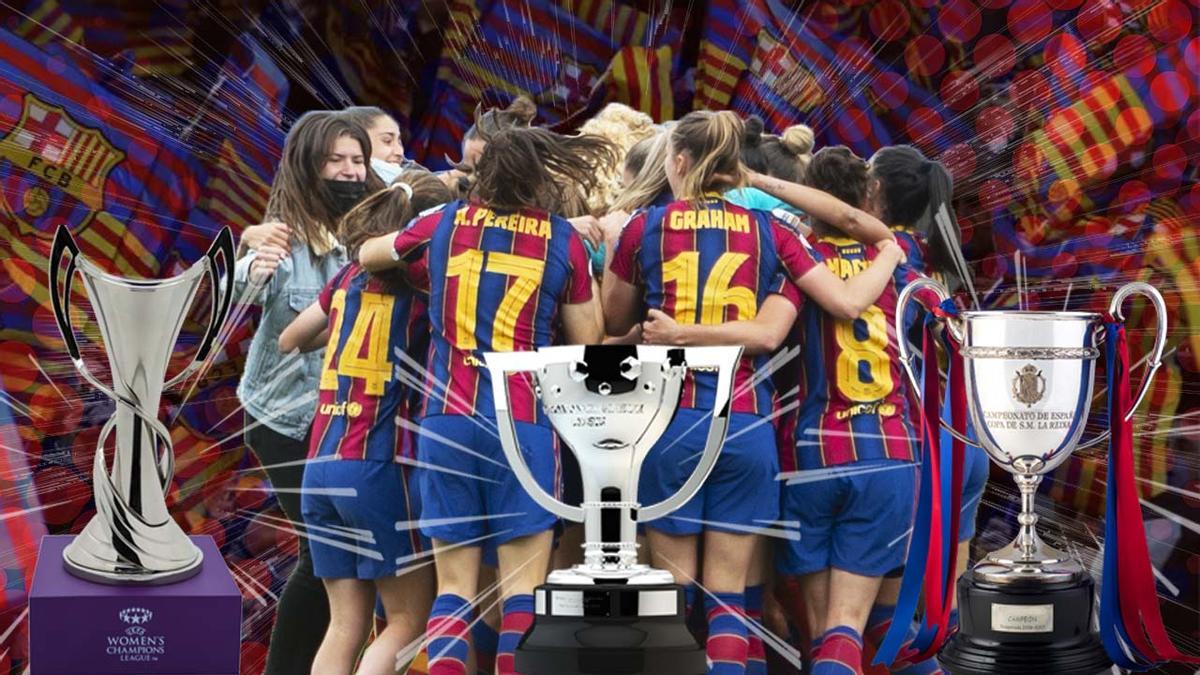 ¡El Barça gana un nuevo triplete!