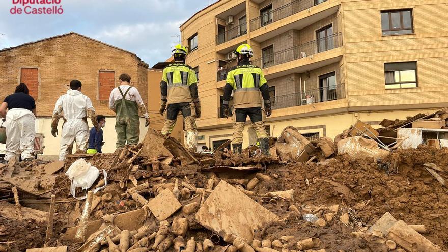 50 arquitectos de Castellón evalúan el  derrumbe de viviendas en la zona cero