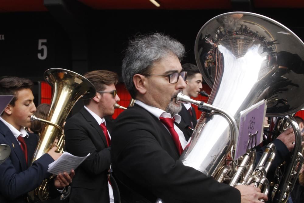 El pasodoble 'Els Poblets' suena en Mestalla